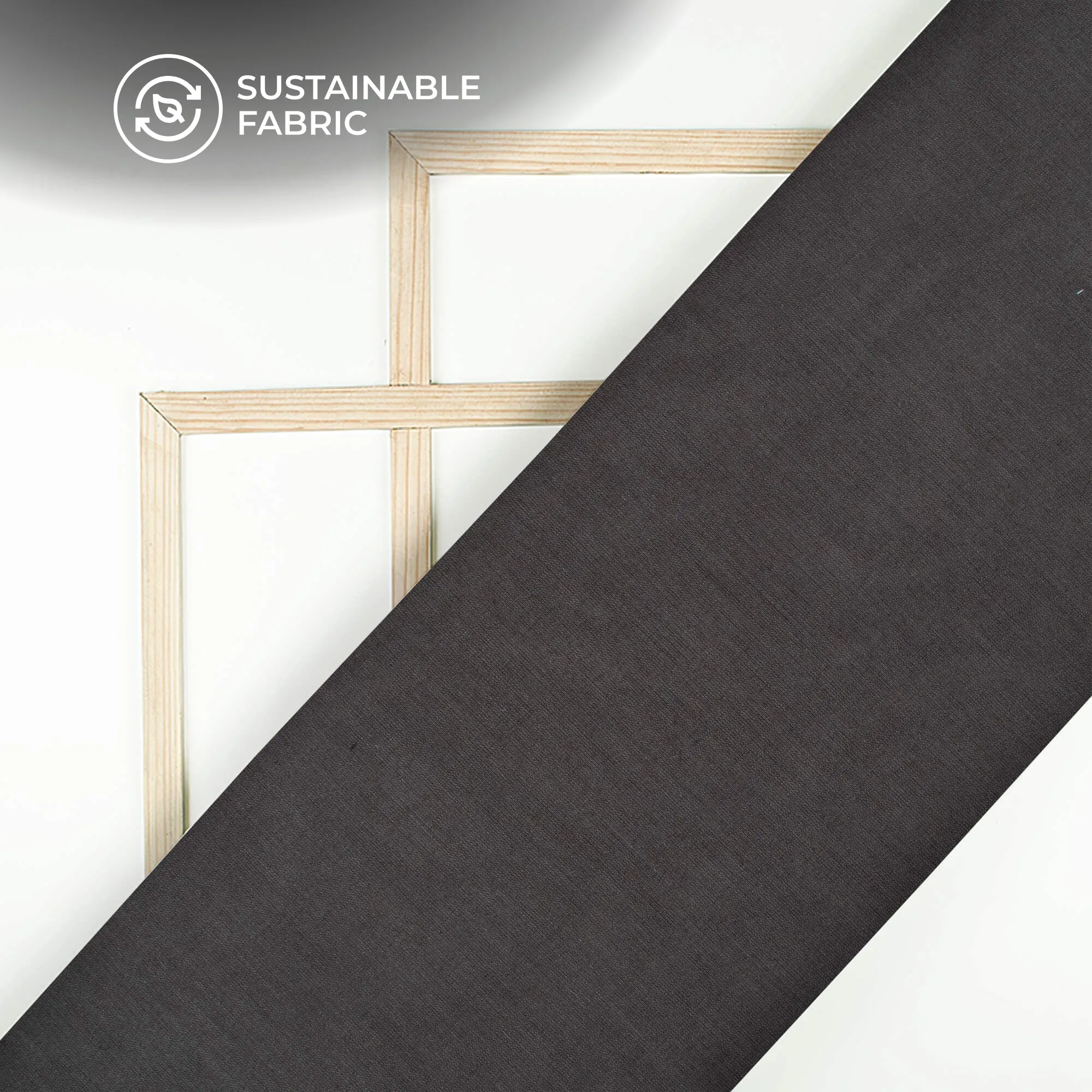 Anchor Grey Plain Cotton Mulmul Fabric