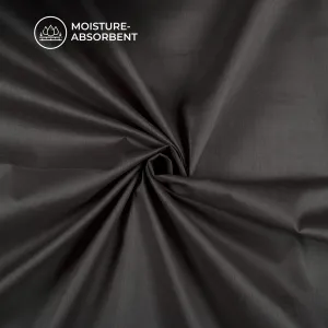 Anchor Grey Plain Cotton Mulmul Fabric