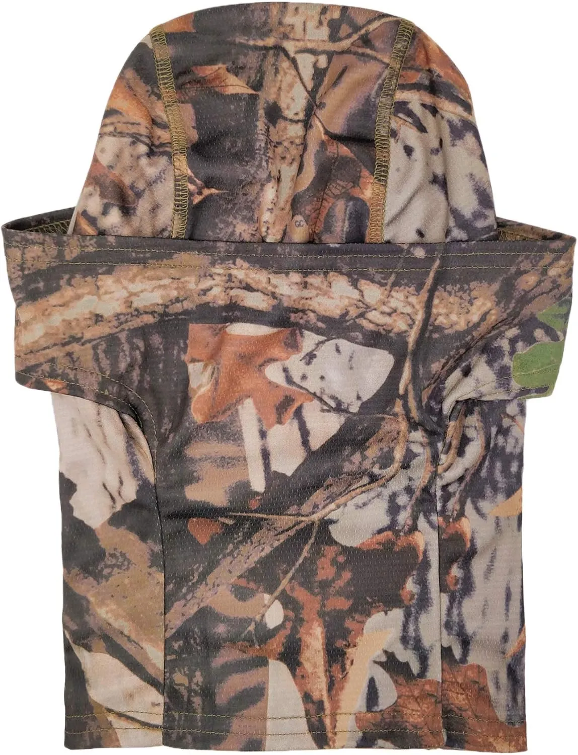 Camo Balaclava Full Face Mask Ninja Hood Neck Gaiter for Outdoor Cycling Hunting Millitary Woodland