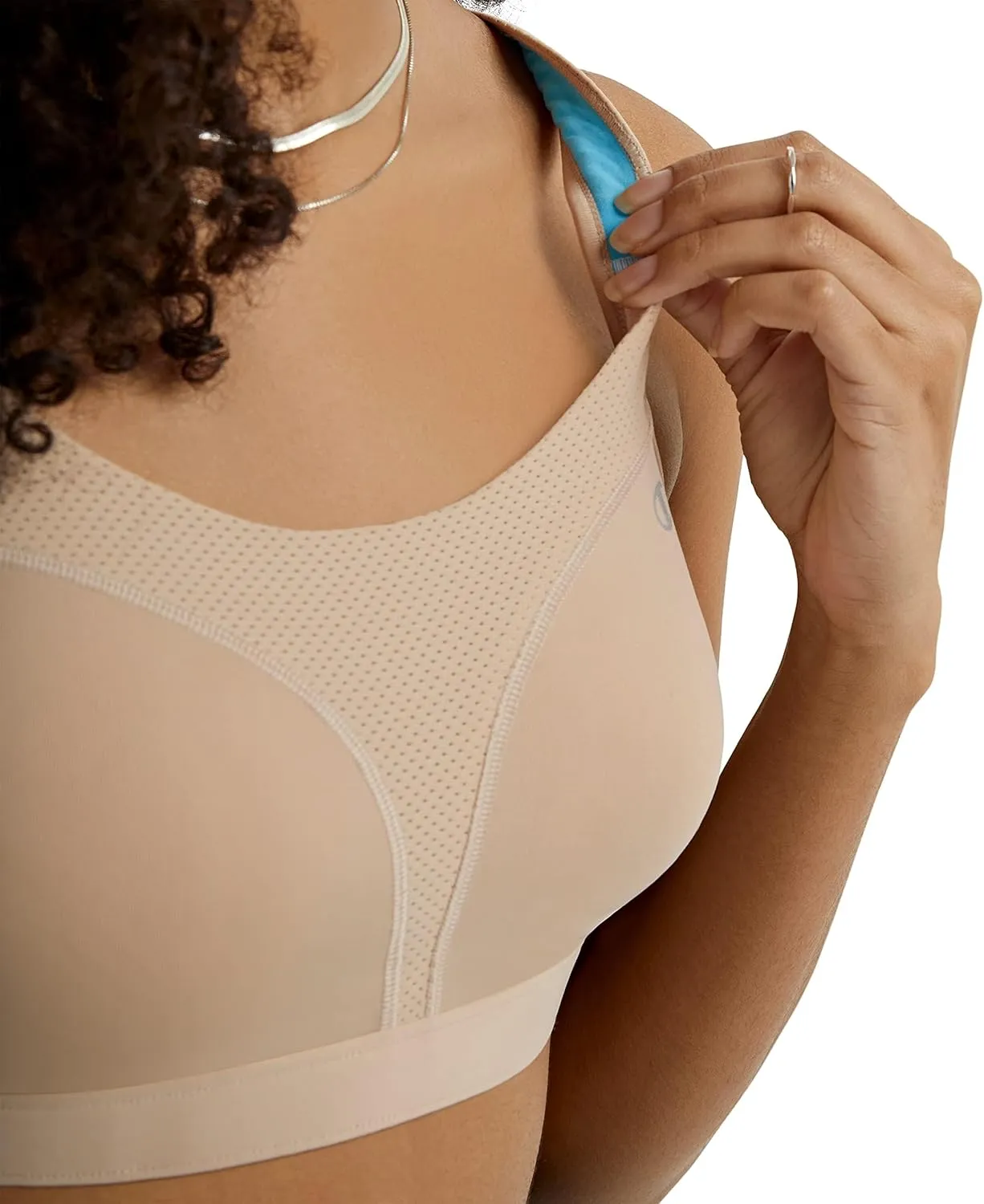 Champion Women's Sports Bra, Spot Comfort, Maximum Support, High-Impact Sports Bra for Women