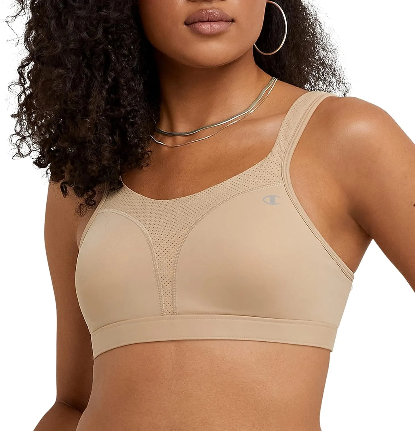 Champion Women's Sports Bra, Spot Comfort, Maximum Support, High-Impact Sports Bra for Women