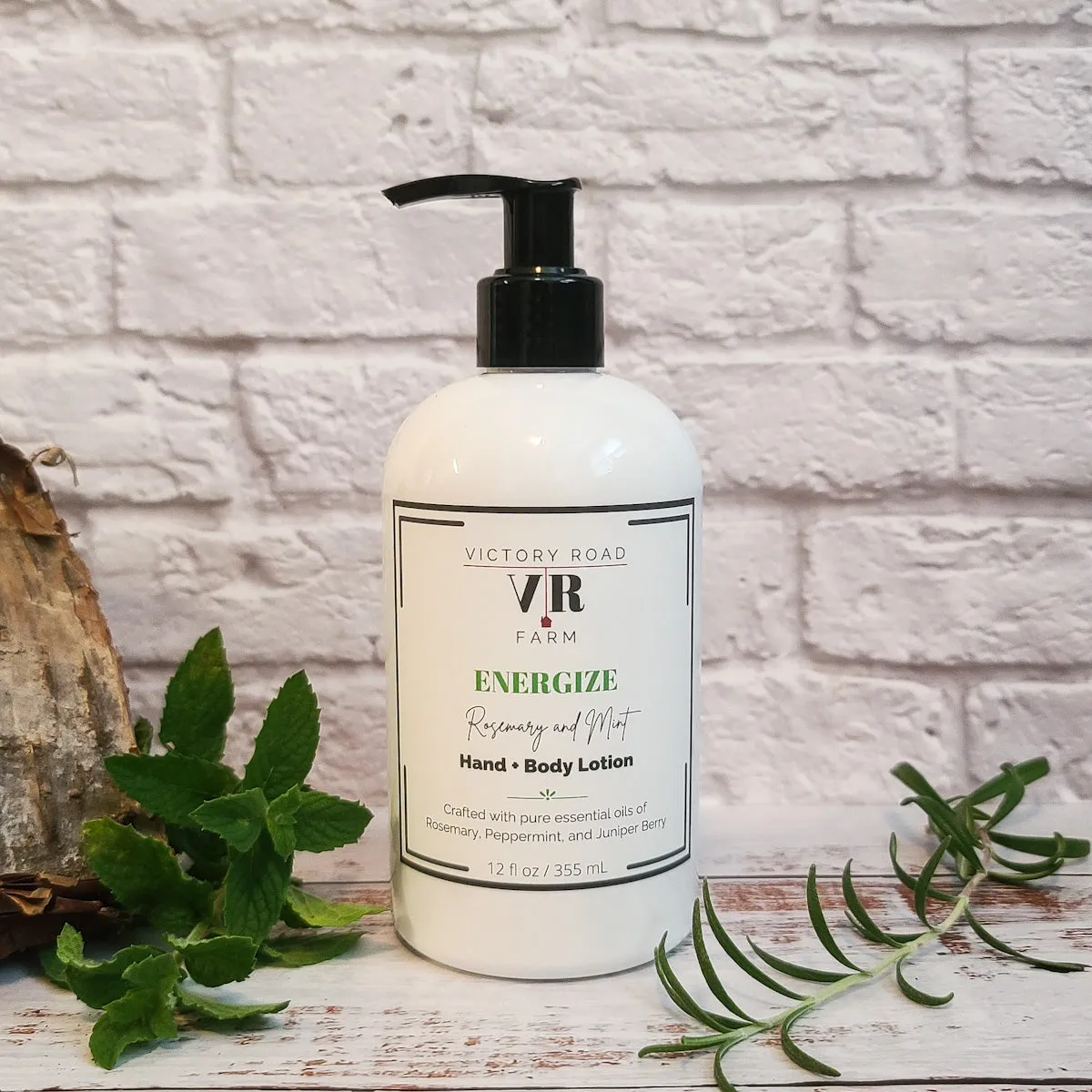 ENERGIZE Rosemary and Mint Hand   Body Lotion