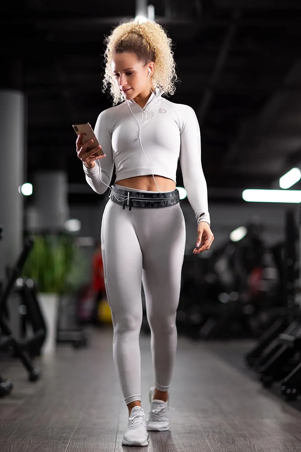 Fitgriff Running Belt for Men & Women - Secure Jogging Pouch for Phone, Keys & Essentials - For All Cell Phones