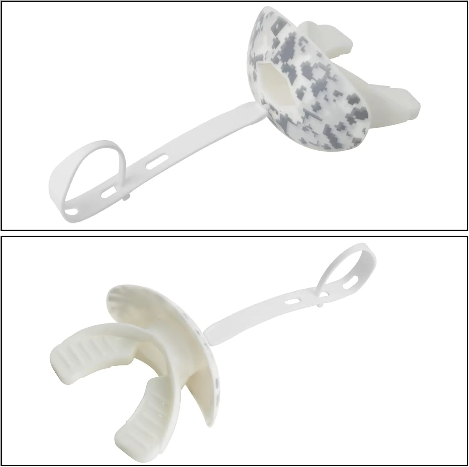 Football Mouth Guard with Strap, Breathable MouthGuard for Youth and Adults, Teeth and Lip Protector