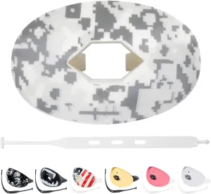 Football Mouth Guard with Strap, Breathable MouthGuard for Youth and Adults, Teeth and Lip Protector