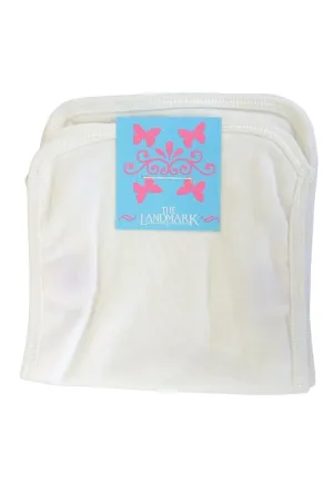 Landmark Burp Pad 3 in 1 Chief Value Cotton White