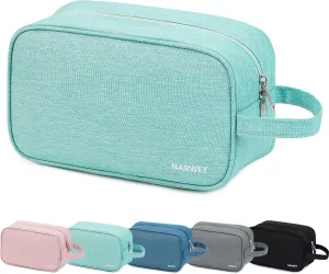 Narwey Travel Toiletry Bag for Women Traveling Dopp Kit Men Travel Bag for Toiletries Cosmetic Bag Makeup Bag Medicine Bag for Traveling