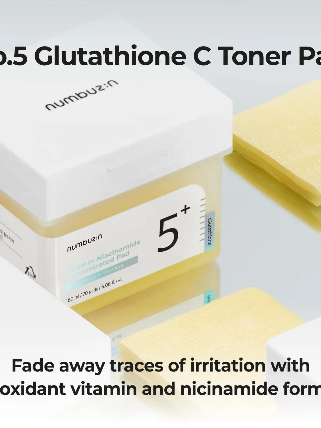 NO.5 Vitamin Niacinamide Concentrated Toner Pad