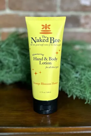 Orange Blossom Honey Shimmering Lotion 6.7 oz by Naked Bee
