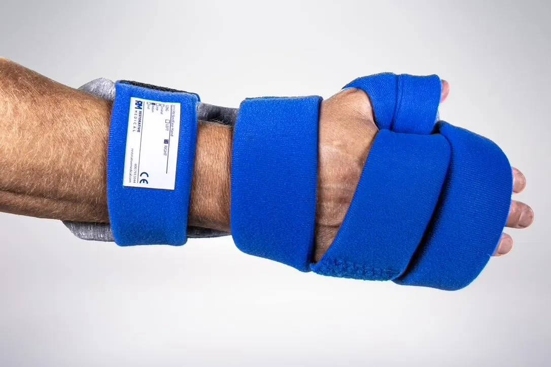 Restorative Medical BendEase Hand Splint - Wrist Pain Support for Carpal Tunnel, Arthritis and Stroke Recovery (Small - Left)
