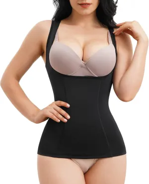 URSEXYLY Women Waist Trainer Shapewear Vest Seamless Body Shaper Tummy Control Workout Tank Top Corset