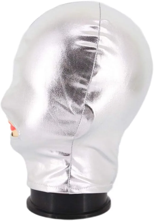 Vimoisa Metallic Cycling Face Neck Mask Hat Ultra Balaclava Hood