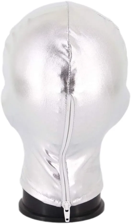 Vimoisa Metallic Cycling Face Neck Mask Hat Ultra Balaclava Hood